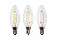 Ampolas do filamento da vela 4 watts, anúncio publicitário esperto do bulbo E27 do filamento 400LM