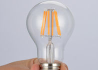 Bulbo brilhante do filamento do diodo emissor de luz do globo, bulbo branco morno 3300K de vidro do diodo emissor de luz do filamento