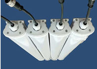 Luzes impermeáveis 40w AC347V-480V 6500K do diodo emissor de luz de 4 pés para o corpo de alumínio das construções