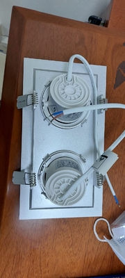 Cri80 encaixado conduziu a luz da grade, Downlight conduzido retangular