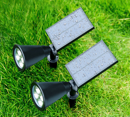 Solar 3.2V impermeável posto conduzido ilumina a rua da indução do corpo humano