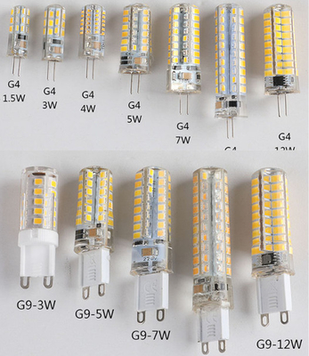 o destaque do bulbo 220V de 18w G9 conduziu o escurecimento da cor de Pin No Stroboscopic 12w três