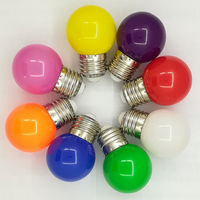 Bulbos internos verdes azuis amarelos vermelhos do diodo emissor de luz da decoração 5W do Natal