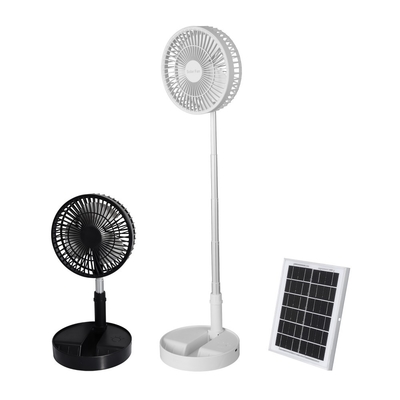 Fã portátil solar da bateria de Ip20 5.5w 5200mah para acampar
