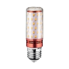Luz branca/quente/cor RGB E27 ou E14 AC85-265V Ângulo de feixe de 360° Ra&gt;80 lâmpada LED