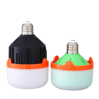 Novo Design Carregamento rápido Alta potência Longo tempo de funcionamento lâmpada de emergência LED E27 B22 base Alta luminosidade