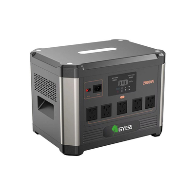 Fonte de alimentação de veículo de grande capacidade de 2000 W com vários métodos de carregamento