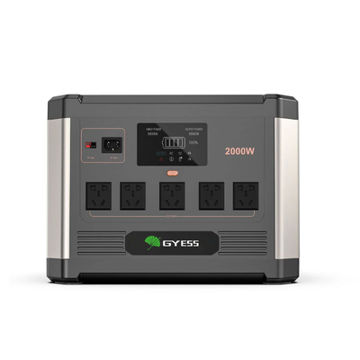 Fonte de alimentação de veículo de grande capacidade de 2000 W com vários métodos de carregamento