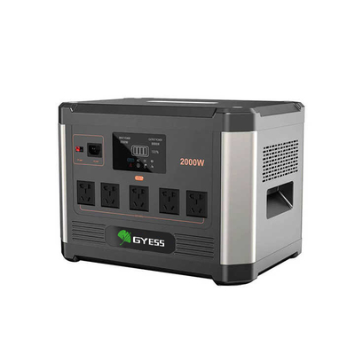 Fonte de alimentação de veículo de grande capacidade de 2000 W com vários métodos de carregamento