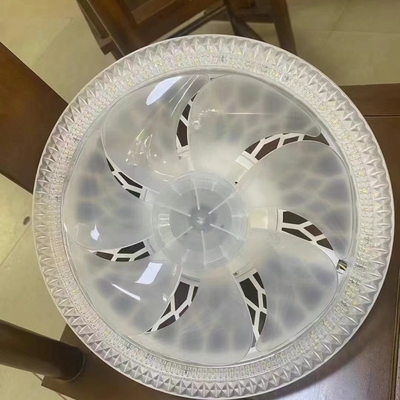85-265V Escritório Cozinha 3 marchas Velocidade do vento teto Dimmable LED teto ventilador luz