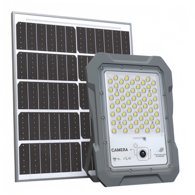 CCTV de alta qualidade 100w 200w 300w 500w 800w Luz de segurança de parede com 1440P Câmera para uso externo