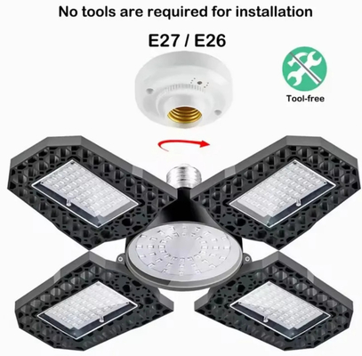 E26 E27 Espectro completo Vermelho Azul Branco Quente LED Foldável Luz de Crescimento para estufas ou agricultura interior