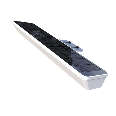 Água resistente energia solar 4w a 18w tudo em um cartaz publicitário sinal de segurança luz para pátio de volta