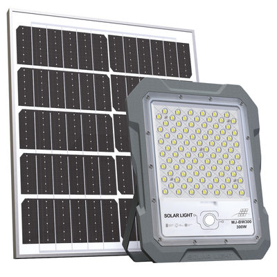 60w 100w 200w 300w 500w 800w 1200w 1500w Luz solar de alta potência com controle remoto Sensor de luz Sensor de movimento