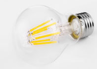 O bulbo 2700K do filamento do diodo emissor de luz A60 8 watts, filamento denomina o ângulo de feixe do bulbo do diodo emissor de luz 360 graus
