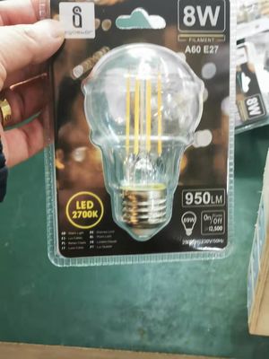 C.A. 176V das ampolas do diodo emissor de luz do filamento do estilo da forma - projeto da longa vida 264V 30000 horas