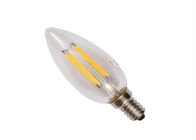 CE amarelo das ampolas do diodo emissor de luz do filamento 2W/4W de FG45 para residencial e interno