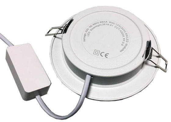 Cartão de memória de Downlight 16G do painel do diodo emissor de luz do CCT 6000K para o shopping ou a sala de visitas