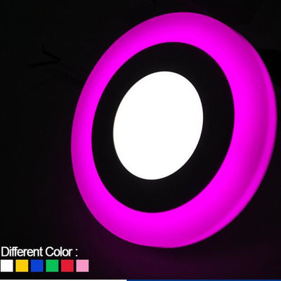Engrenagens azuis/verdes/rosa três de duas cores abaixo do círculo claro para KTV ou sala das crianças