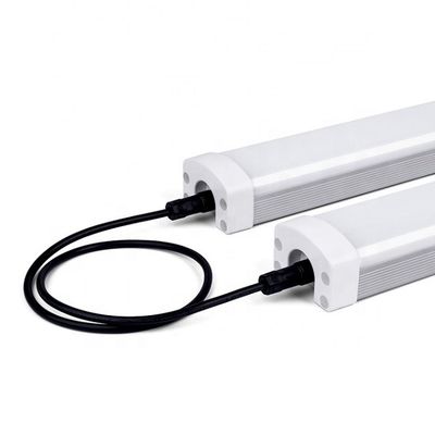 A lâmpada conduzida branca do tubo de IP65 1.2M conduziu a luz conduzida impermeável da tri prova da luz exterior clara linear