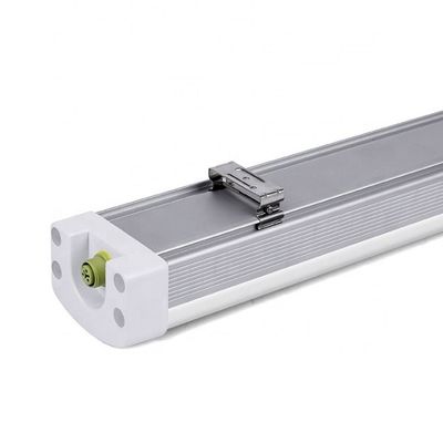 A lâmpada conduzida branca do tubo de IP65 1.2M conduziu a luz conduzida impermeável da tri prova da luz exterior clara linear