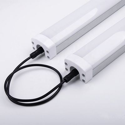 A lâmpada conduzida branca do tubo de IP65 1.2M conduziu a luz conduzida impermeável da tri prova da luz exterior clara linear