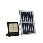 Lâmpada solar de vidro temperado 30w-300w com controle remoto para uso externo