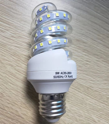 Lâmpada de poupança de energia conduzida eficiente espiral de Sms 9w da base E27 ou B22 para a escola