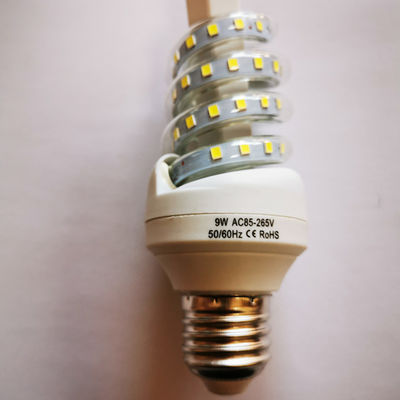 Lâmpada de poupança de energia conduzida eficiente espiral de Sms 9w da base E27 ou B22 para a escola