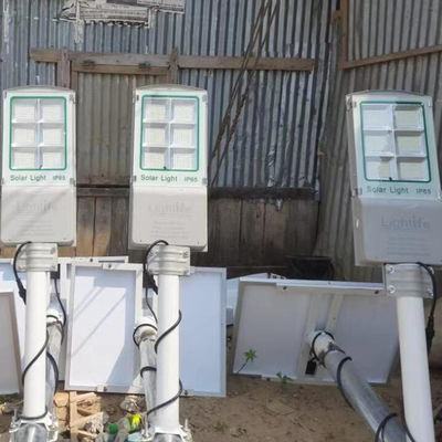 Trabalho solar da luz de rua de IP65 AL Extra Solar Panel Aio por 3-4 dias de corrida