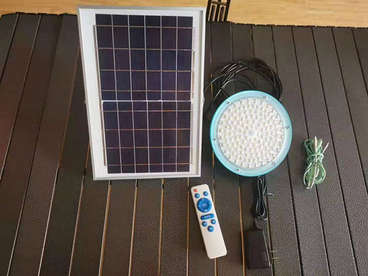 Lâmpada de carregamento da emergência solar do UFO 120w com função vermelha e azul do estroboscópio