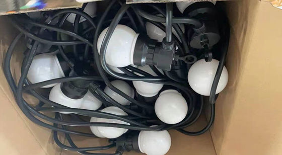 Luz de tira posta solar do feriado Ip65 de G50 G40 A60