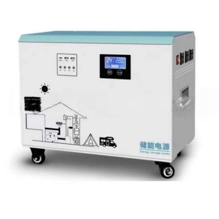 Grande capacidade ROHS Banco de energia solar portátil Bateria 3000w Inverter de armazenamento de energia