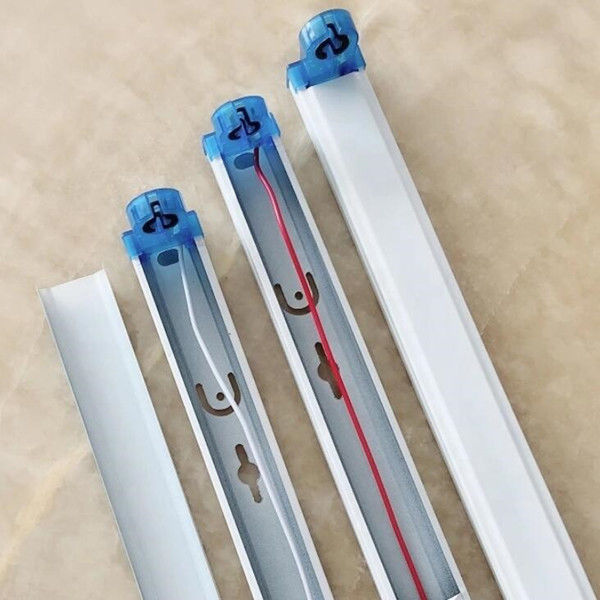 Ferro 2FT, quadro conduzido 4FT do tubo T8 do suporte da lâmpada do tubo único para a luz do tubo T8