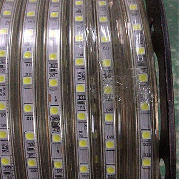 Luz de tira 5050 do diodo emissor de luz de DC12V ou de DC24V IP68 60 PCes do diodo emissor de luz para sob a água