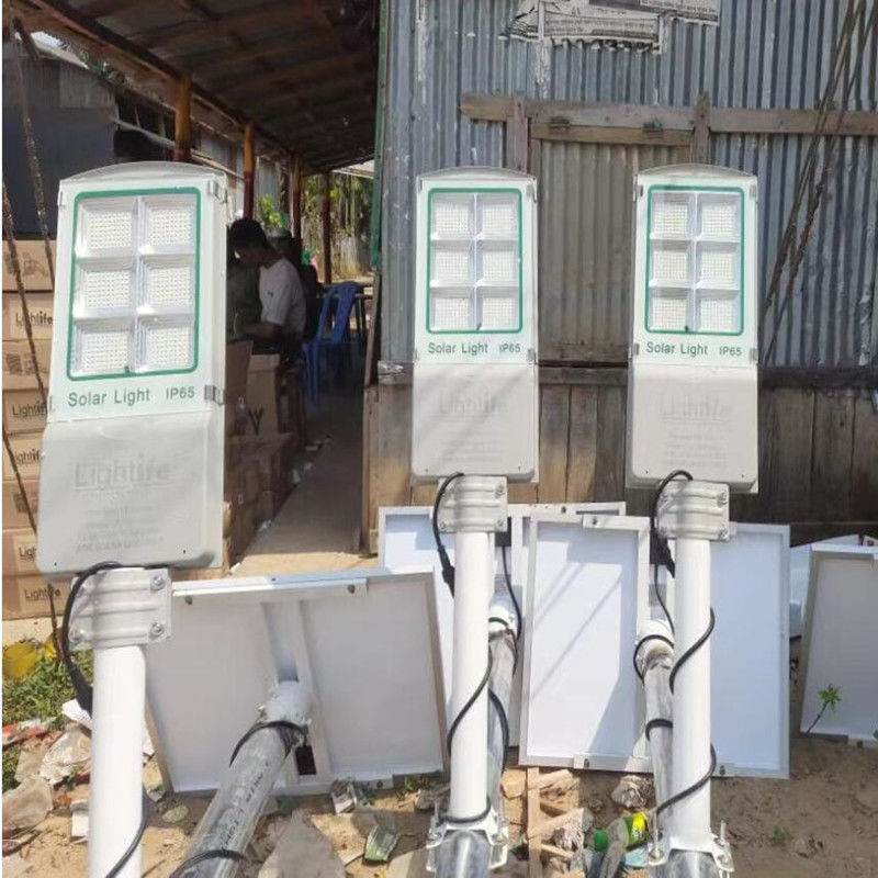 Trabalho solar da luz de rua de IP65 AL Extra Solar Panel Aio por 3-4 dias de corrida