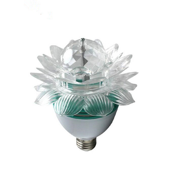 Cri70 E27 ou B22 conduziu o partido mágico da flor de Lotus Lamp Rotating Plastic Expand